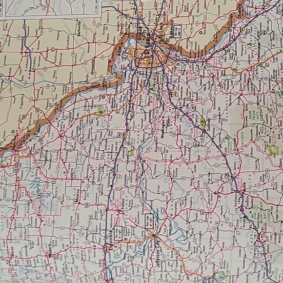 Vintage RAND McNALLY BUSINESS TRAVLER'S ROAD ATLAS 1985 - Picture 5 of 11